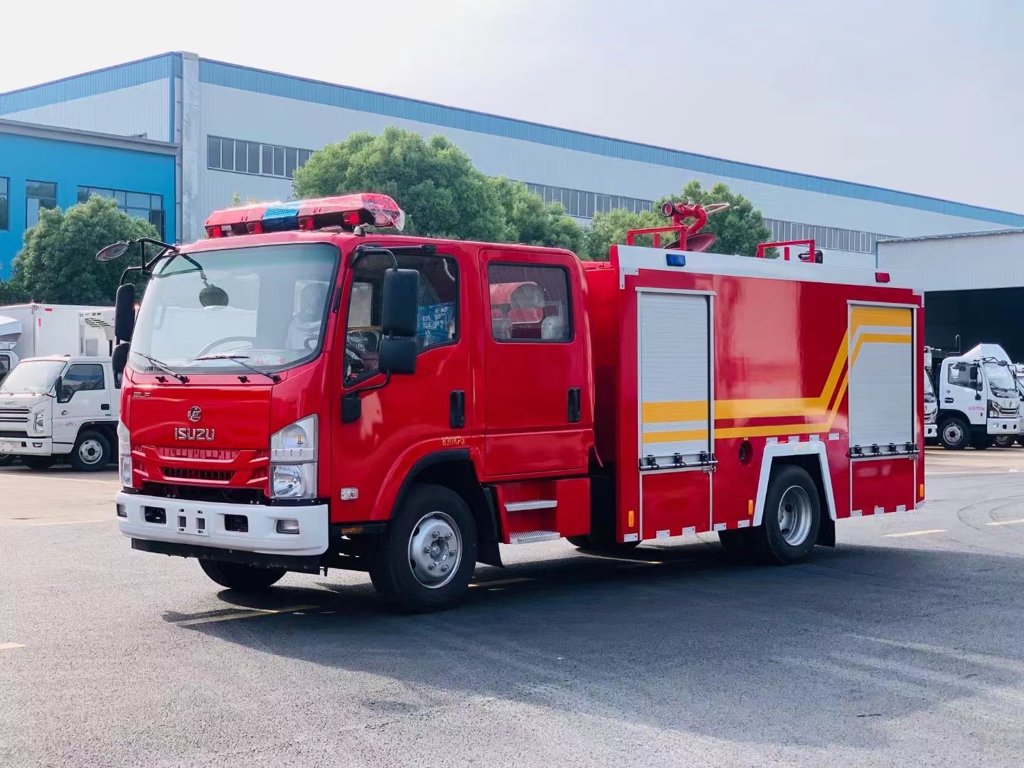 五十铃3.5吨泡沫消防车